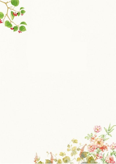 唯美淡雅四页07