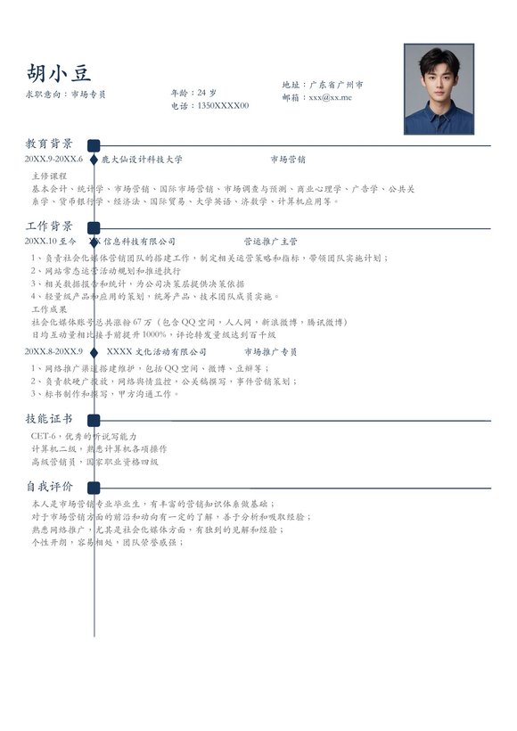 单页036-简约预览图