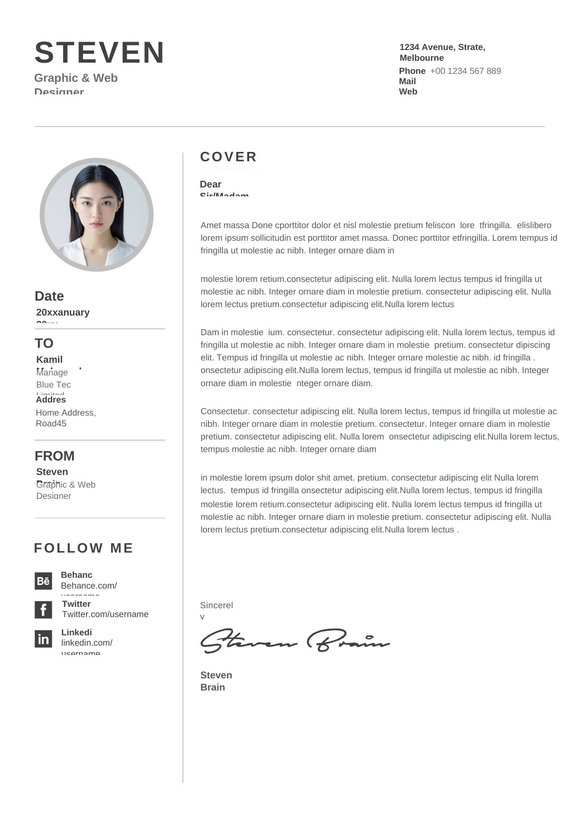 英文简历-单页17预览图