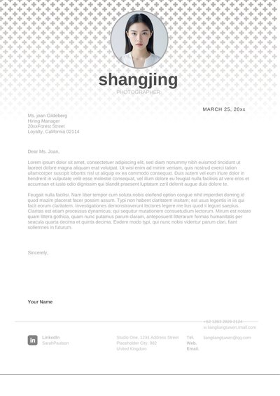 英文简历-双页05