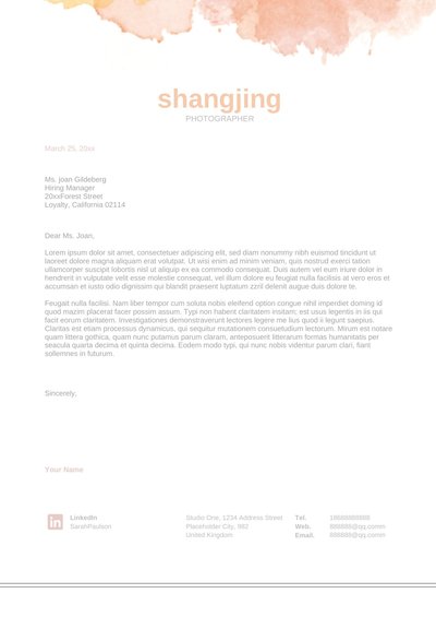 英文简历-双页07