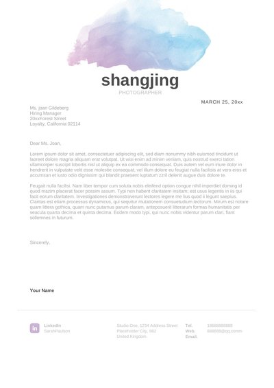 英文简历-双页24