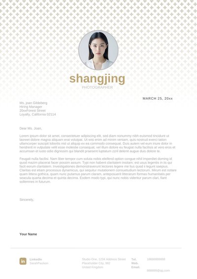 英文简历-双页30