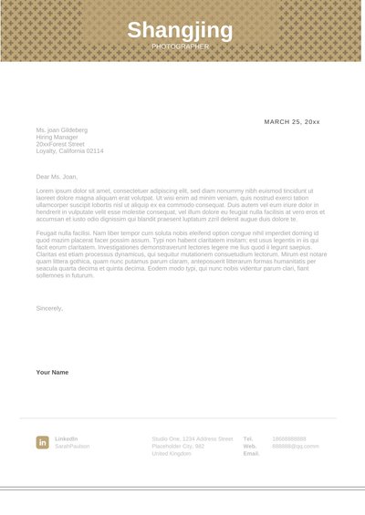 英文简历-双页33