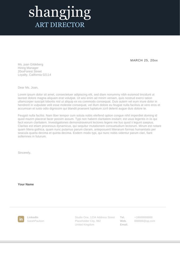 英文简历-双页40预览图