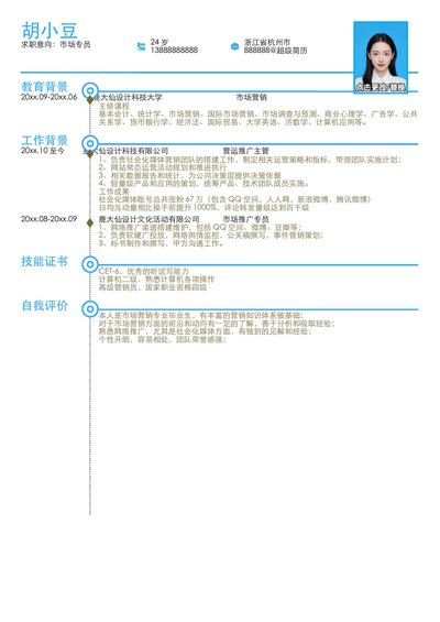 市场专员-单页267